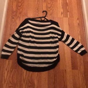 Black and white sweater from Lauren Ralph Lauren